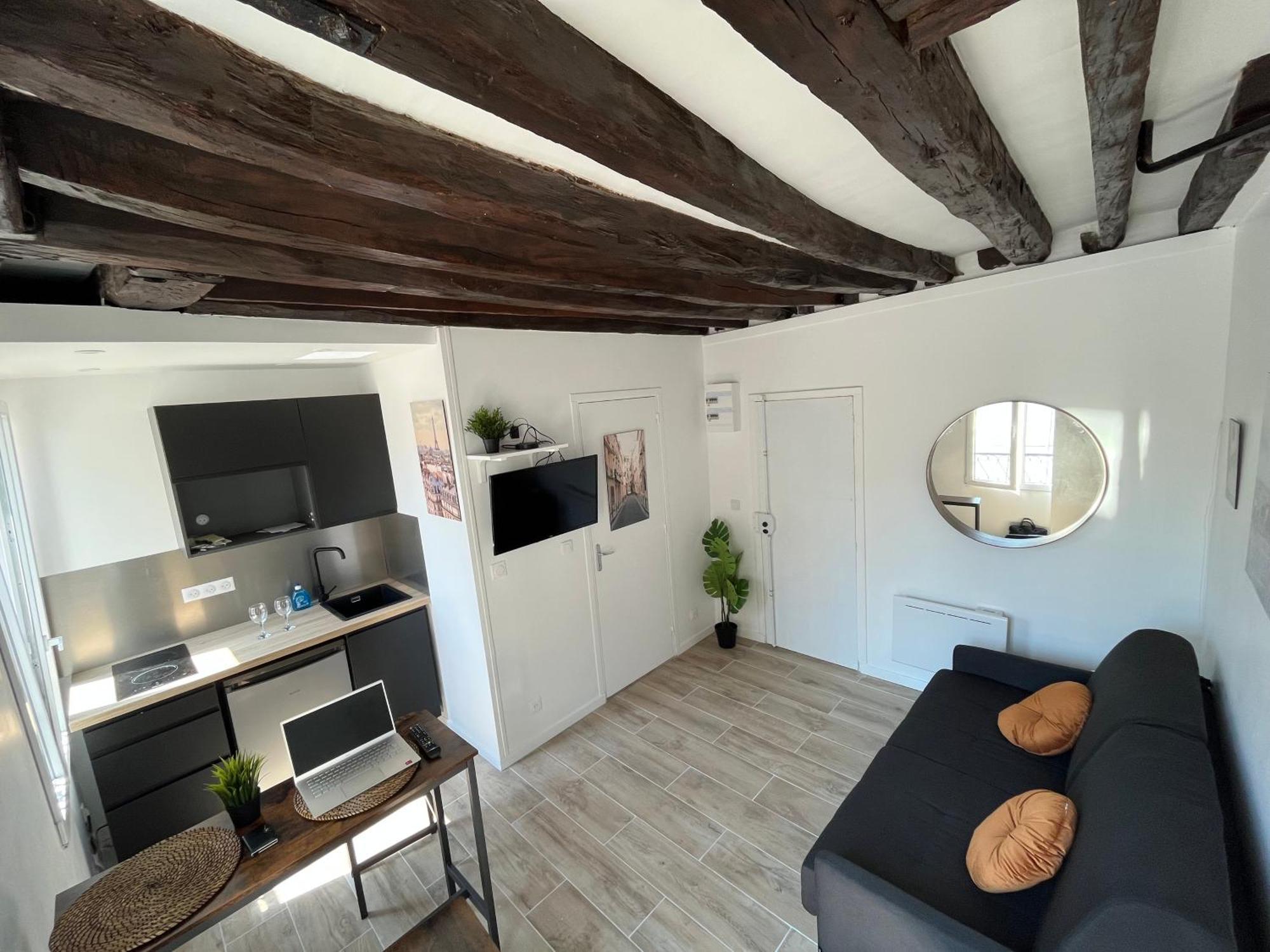 Charmant Studio Au Coeur Du Marais باريس المظهر الخارجي الصورة
